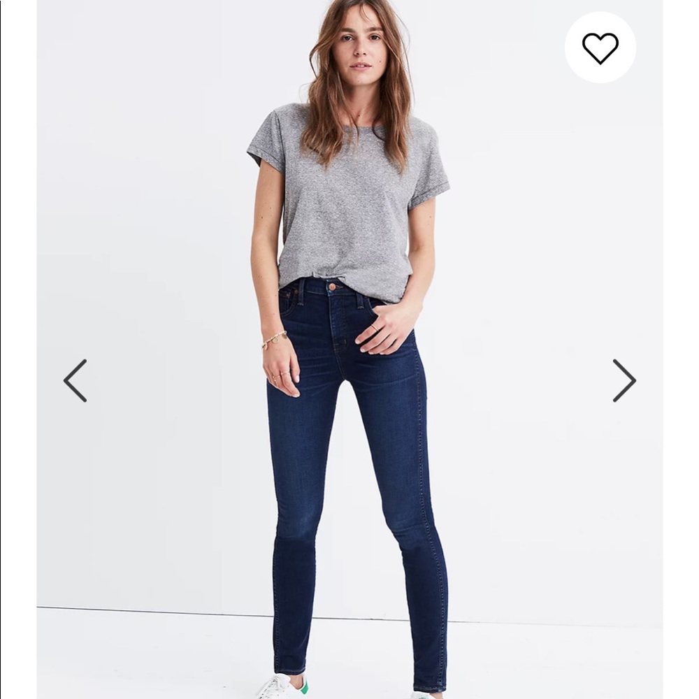 Madewell 9” skinny jean TALL
